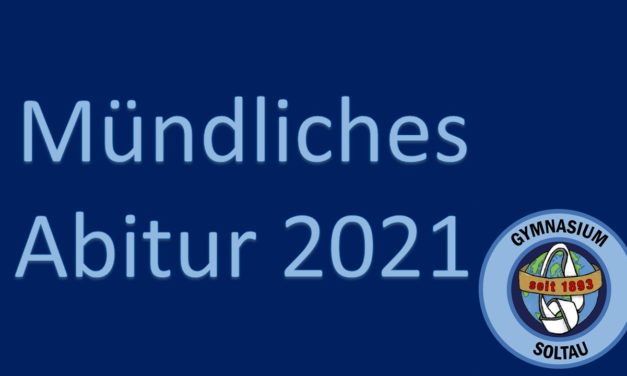 Mündliches Abitur 2021