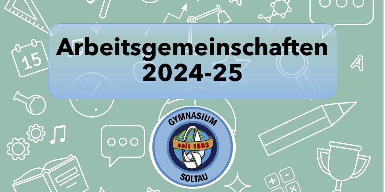 Arbeitsgemeinschaften 2024-25