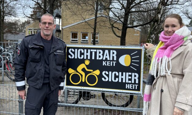 Sichtbarkeit bringt Sicherheit: Fahrradlichtkontrolle der Polizei